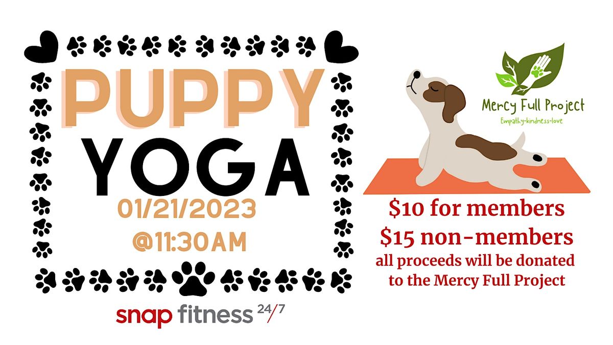 Puppy Yoga