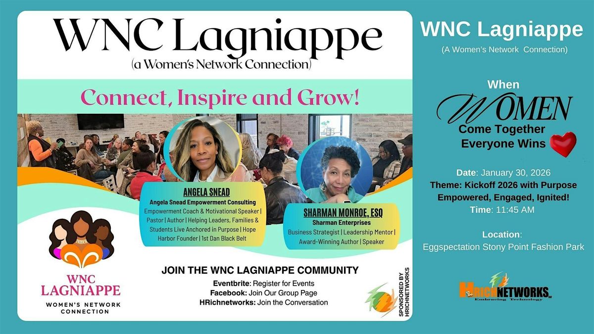 WNC Lagniappe: Kickoff 2026 with Purpose - Empowered, Engaged, Ignited!