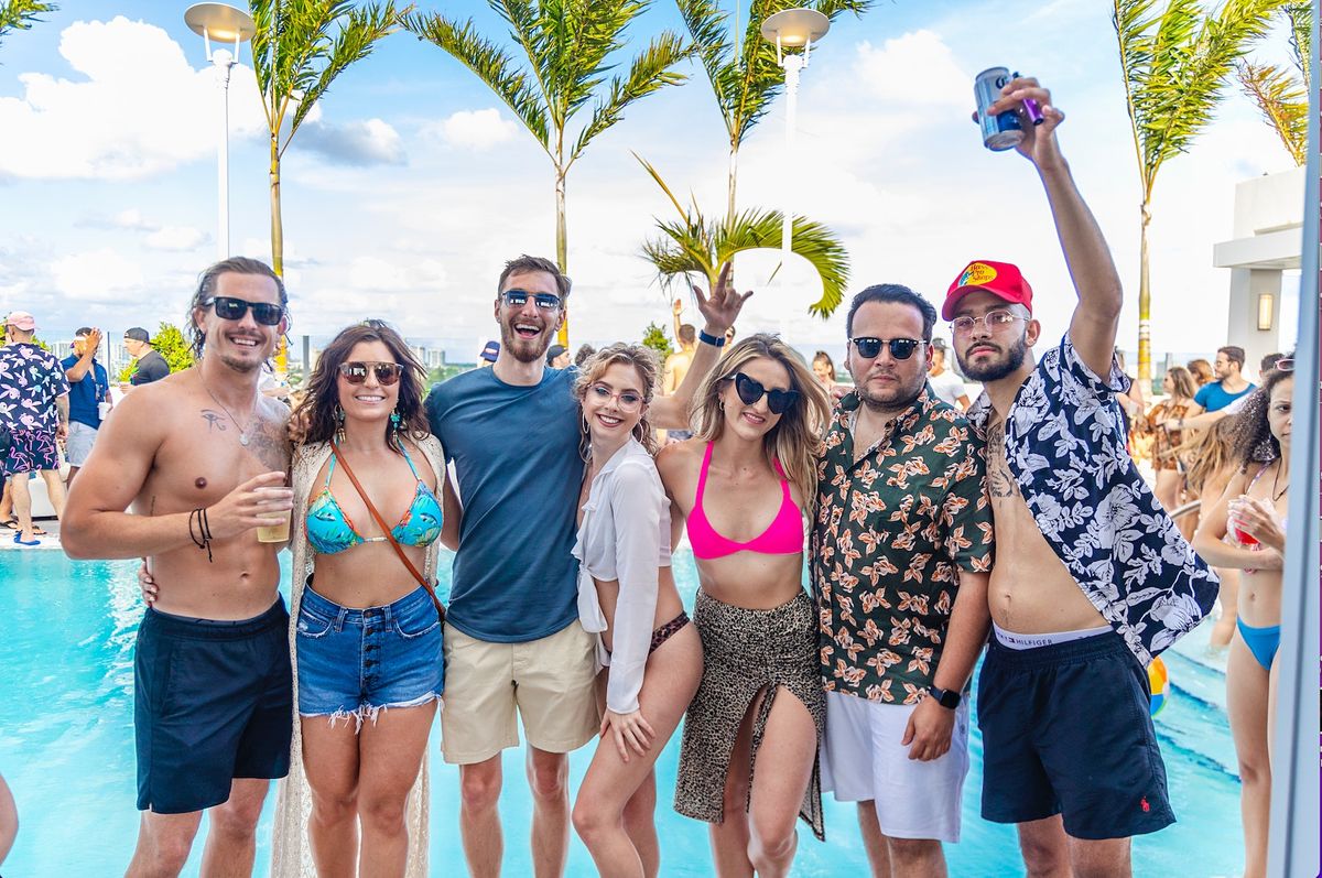 Mardi Gras Pool Party At The Easton Fort Lauderdale The Easton Mardi Gras Pool Party At The Easton Fort Lauderdale The Easton