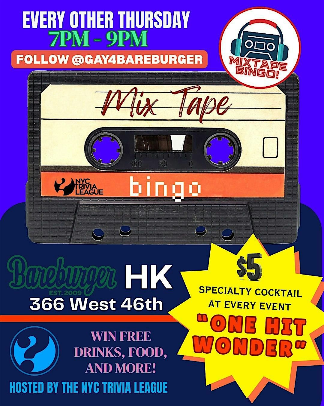Mix Tape Bingo