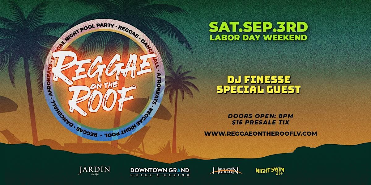 Saturday Sept. 3rd Labor Day Weekend Reggae Night Pool Party Citrus