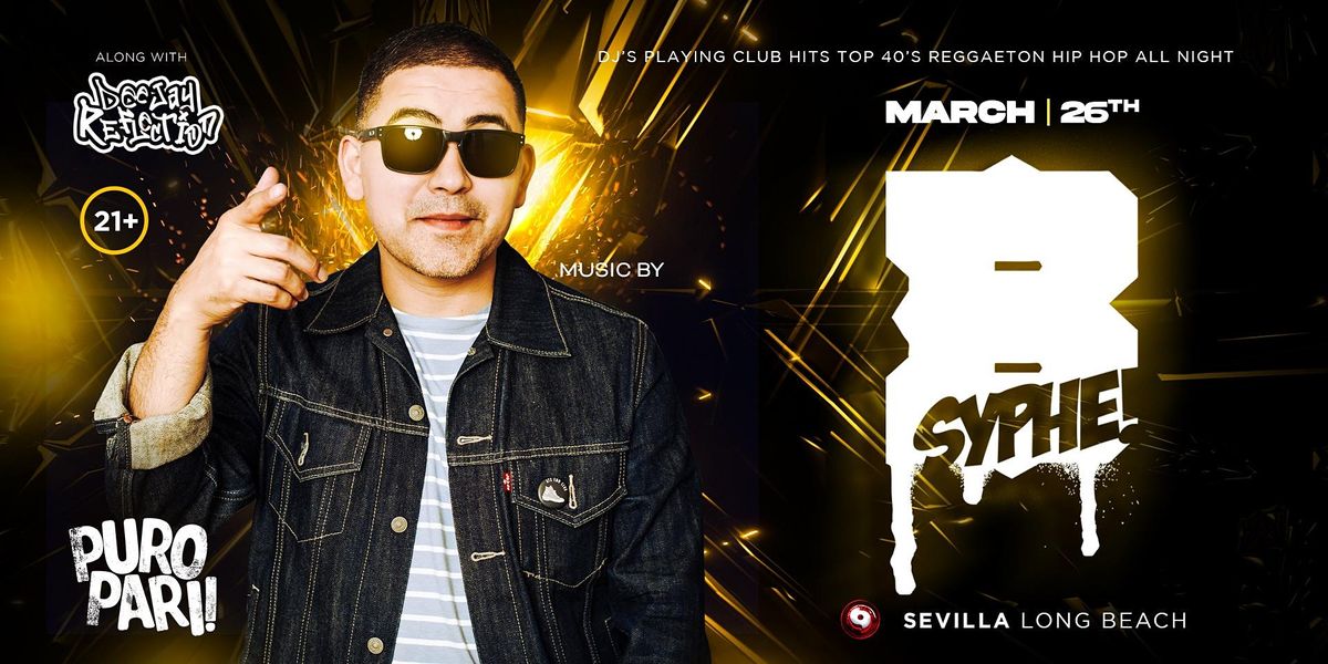 Syphe Rapper BIG SYPHE! in the mix! Club Hits, Reggaeton, Top 40´s and Hip Hop at ...