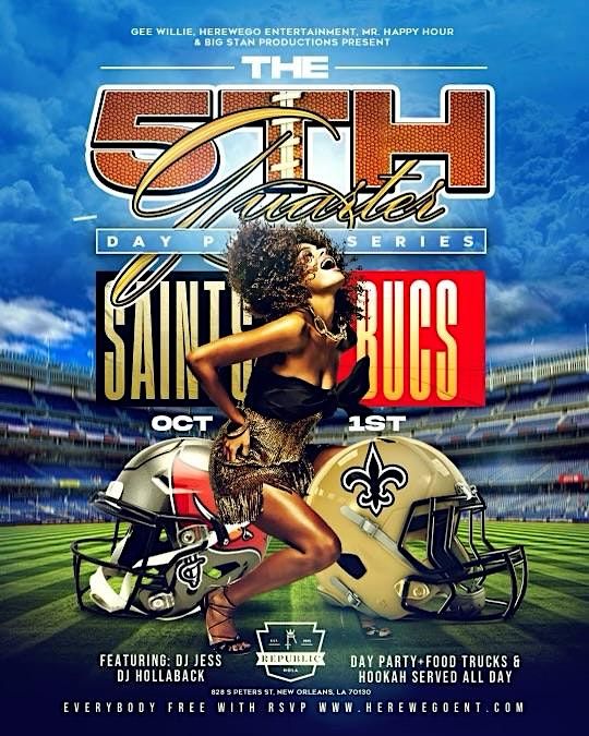 Saints Sunday Post-Game Soiree at the NOPSI Hotel Courtyard