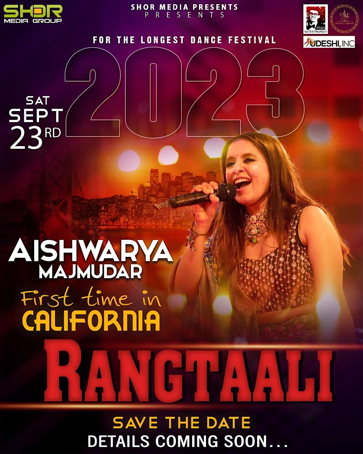 RANGTAALI: Aishwarya Mazmudar LIVE at Rhythm of Navratri - Dandiya & Garba