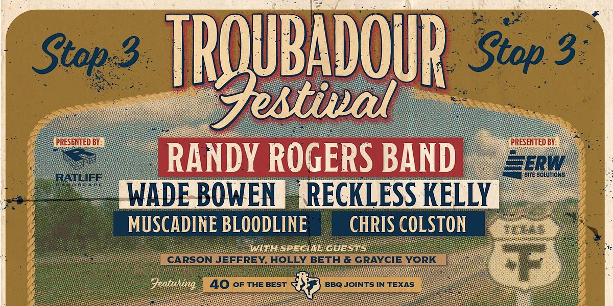 2025 Troubadour Festival Celina Old Celina Park October 15, 2025
