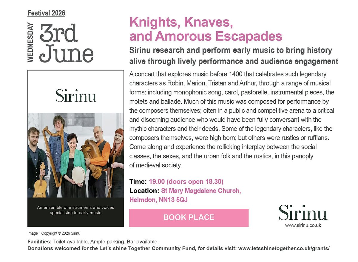 Knights, Knaves, and Amorous Escapades
