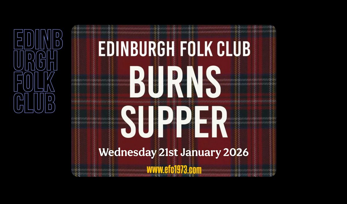 Burns Supper at Edinburgh Folk Club