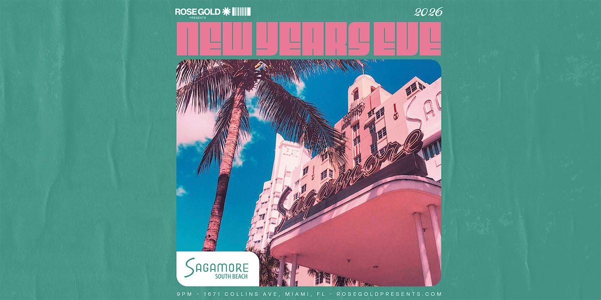 Miami New Year's Eve 2026 at Sagamore Hotel