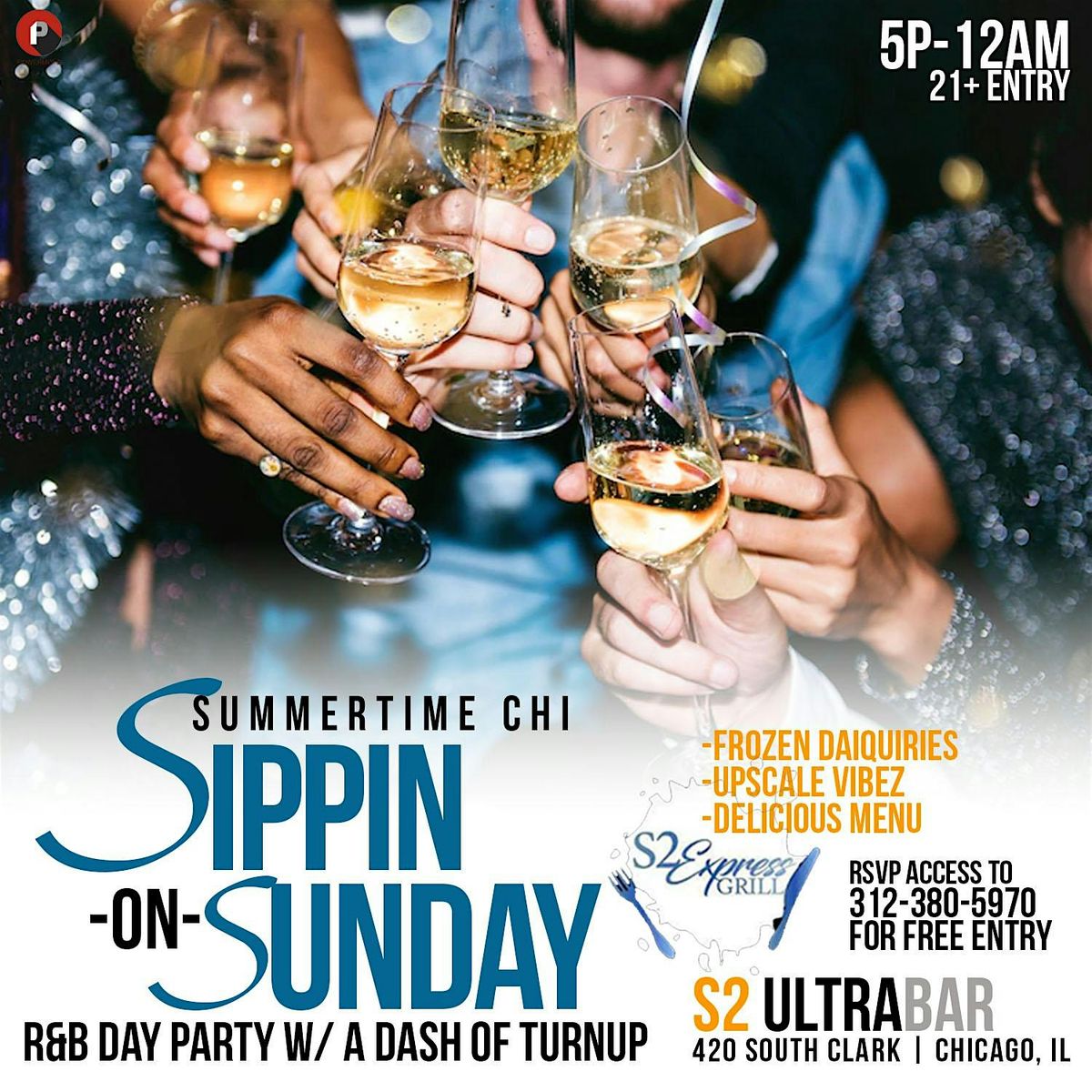 Sippin on Sunday "ALL RnB Day Party w\/ a Dash of Turnup"