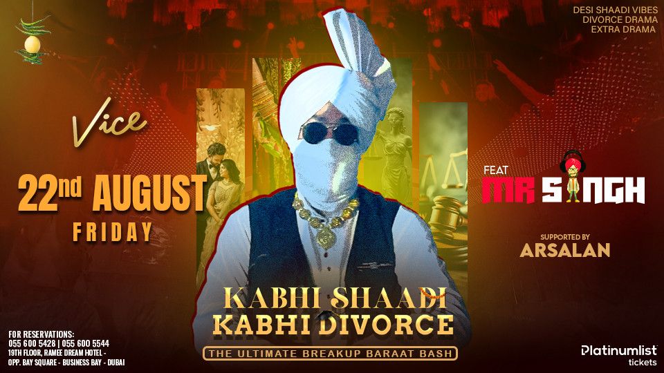 Kabhi Shaadi Kabhi Divorce at Vice in Dubai