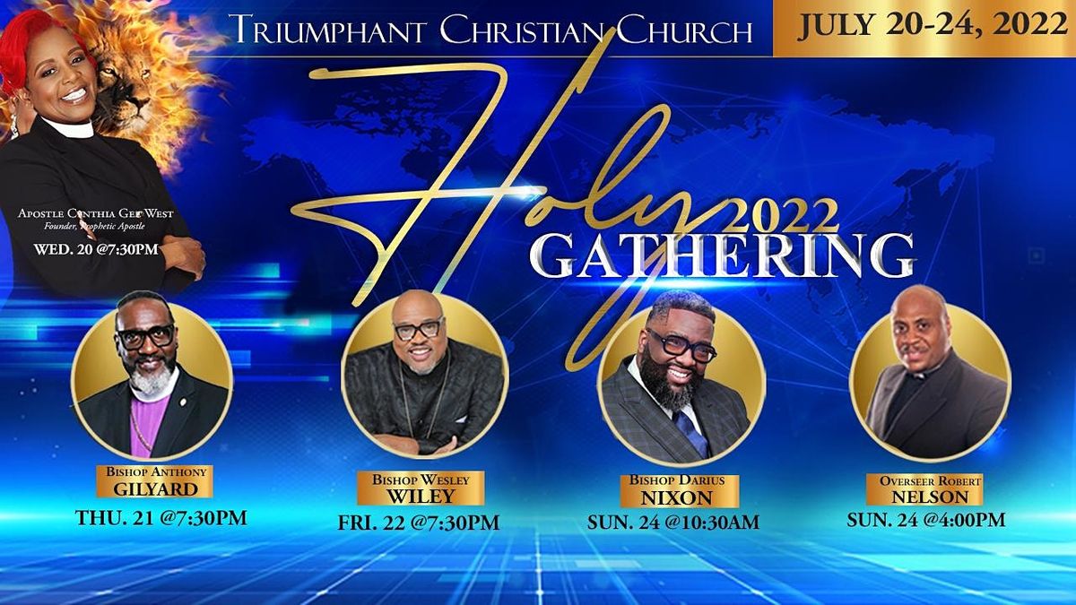 TRIUMPHANT CHRISTIAN CHURCH HOLY GATHERING 2022 | Triumphant Christian ...