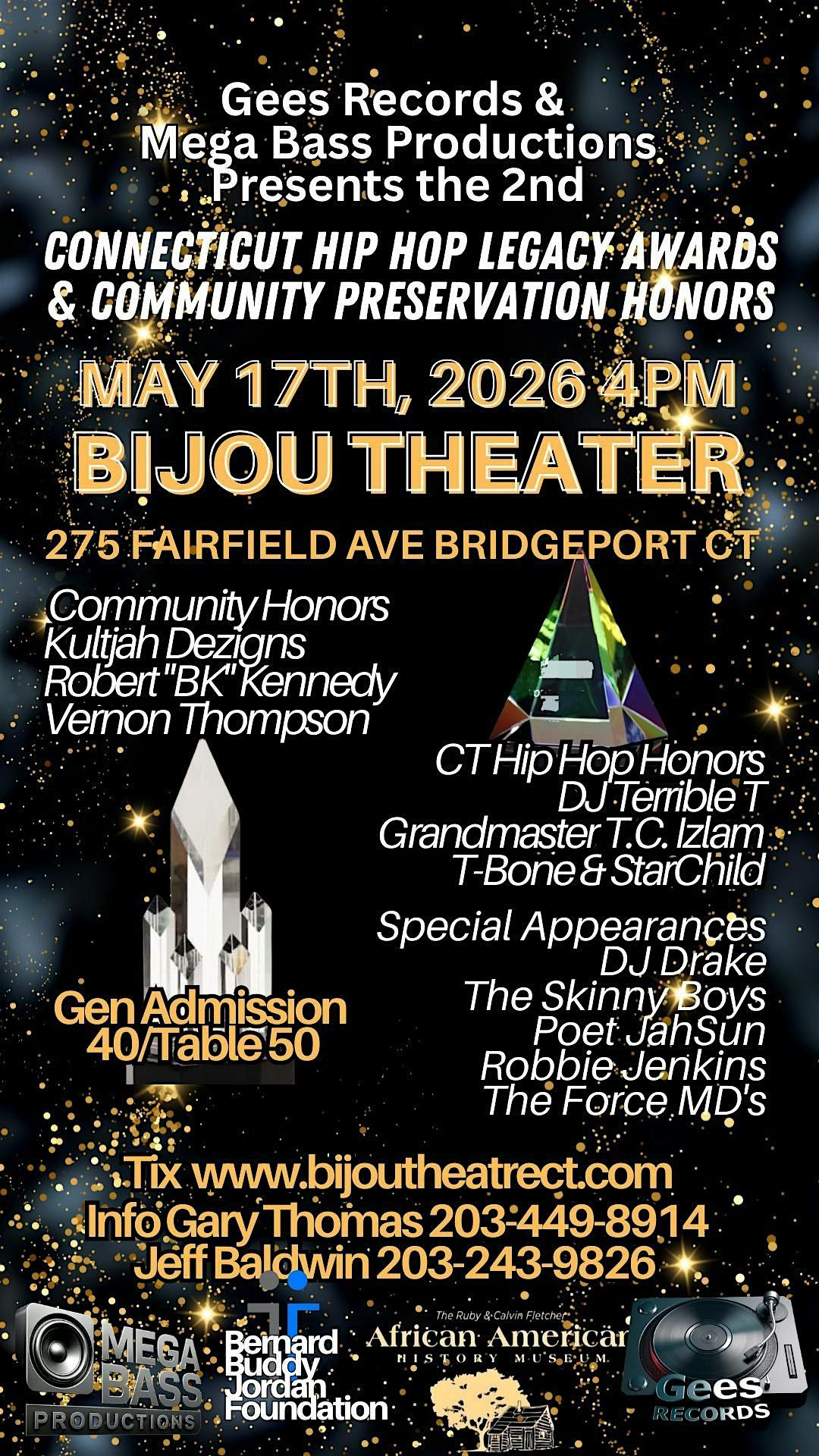 The Connecticut Hip Hop Legacy Awards & Cultural Preservation Gala