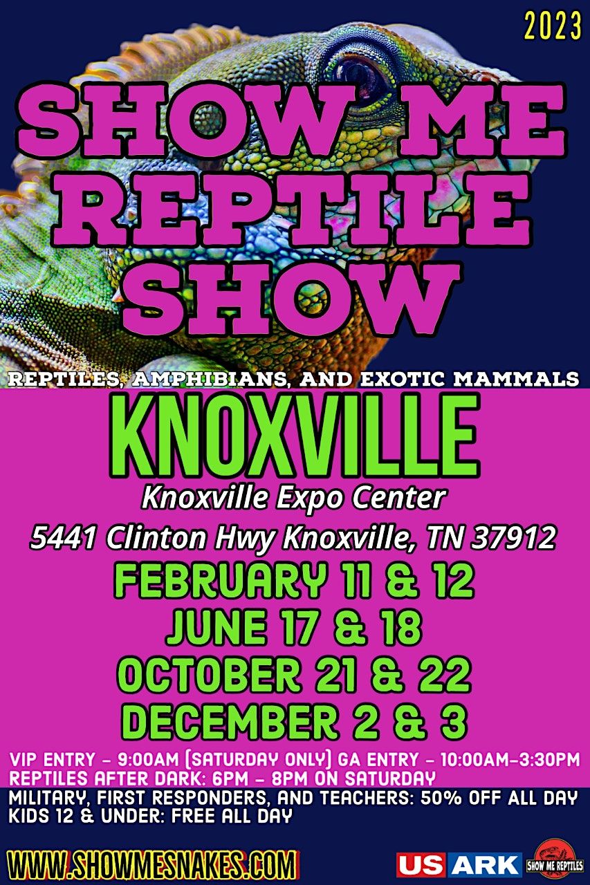 Knoxville Reptile Expo Show Me Reptile Show Knoxville Expo Center LLC