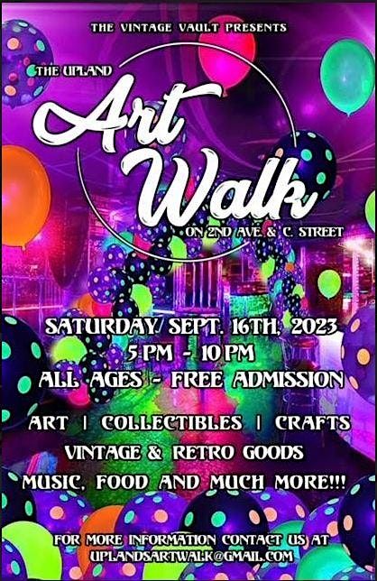 UPLAND'S ART WALK
