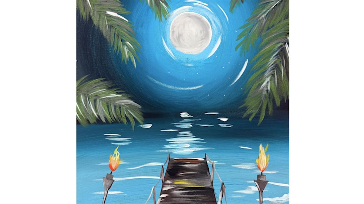 BYOB Paint & Sip: Tiki Moonlight
