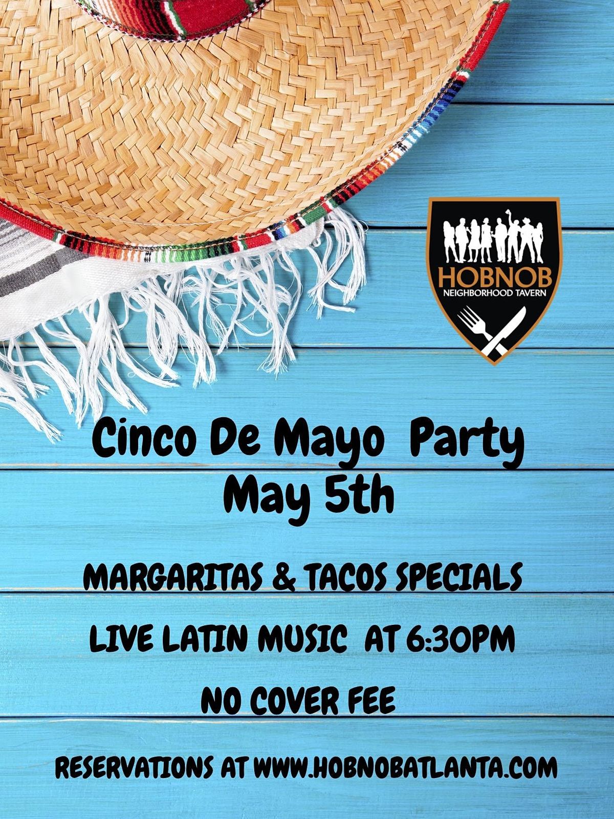 CINCO DE MAYO PARTY AT HALCYON HOBNOB- GET READY FOR FUN! | HOBNOB 