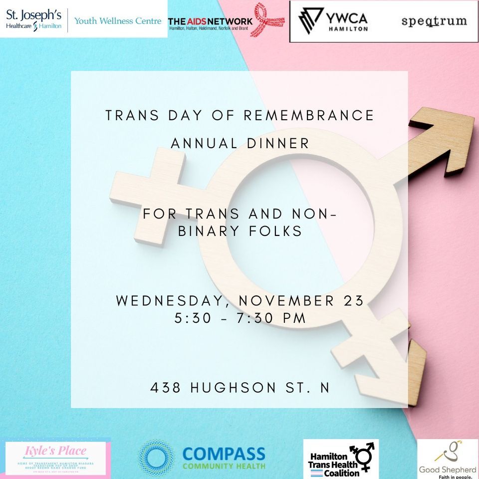 TDOR Annual Dinner 438 Hughson St N, Hamilton, ON L8L 4N5, Canada
