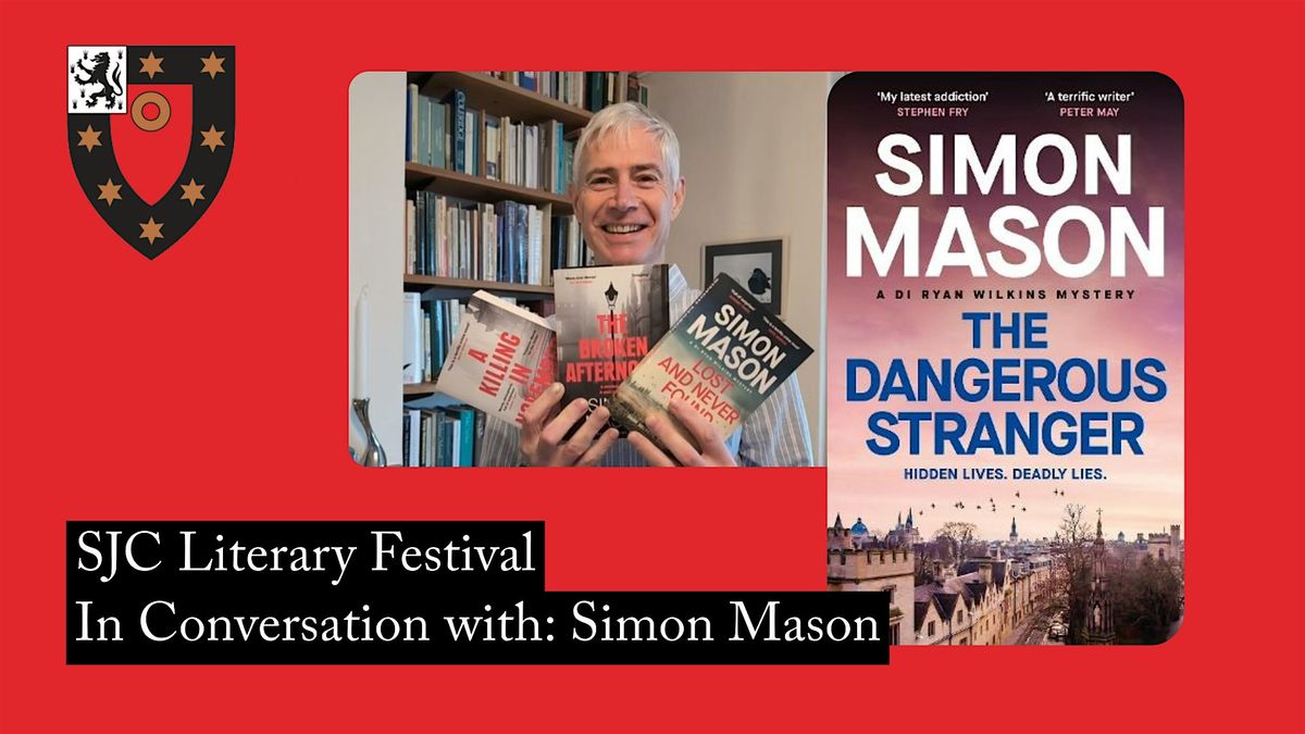 SJC Literary Festival: In Conversation with Simon Mason
