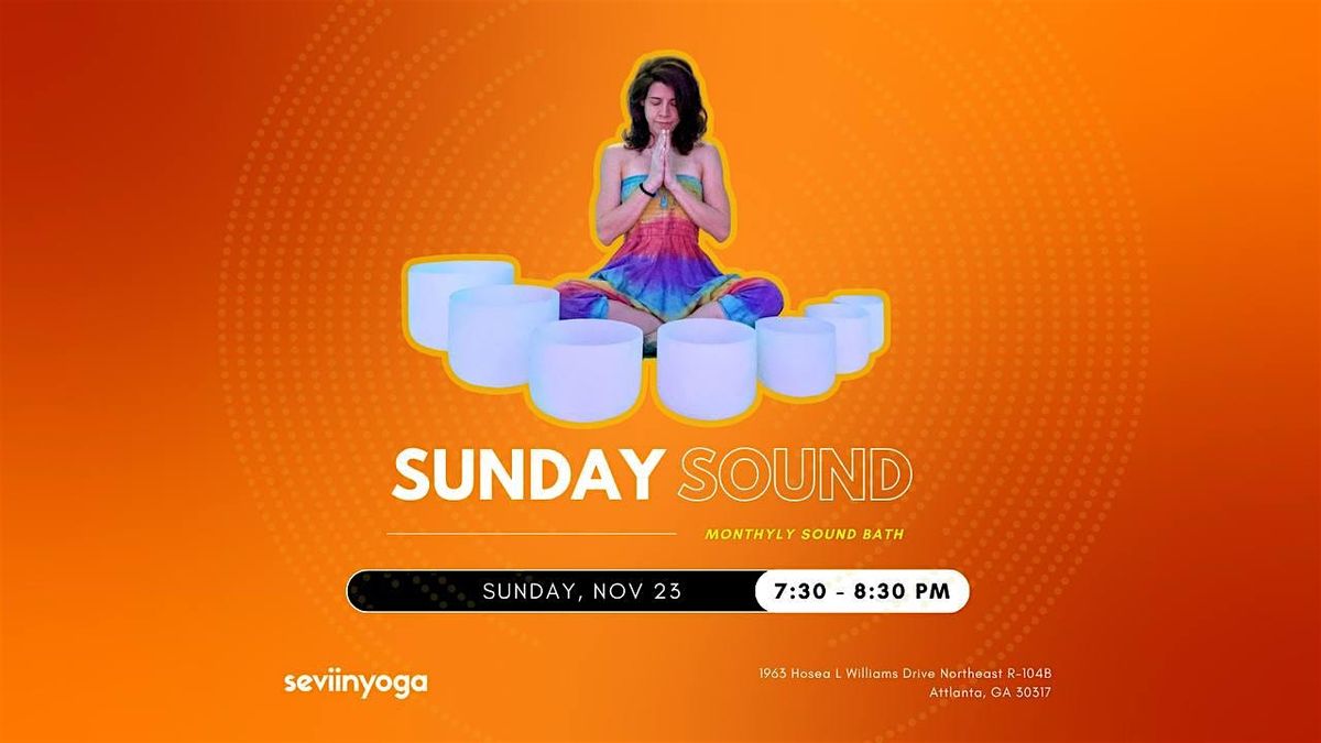 (November) Monthly Sound Bath