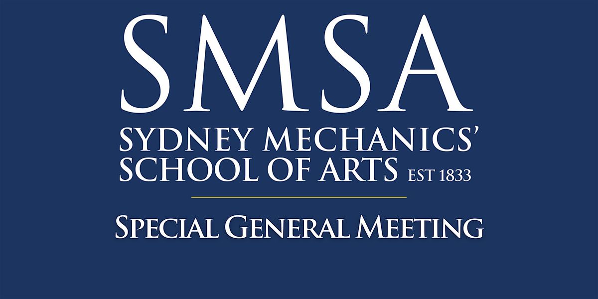 Special General Meeting