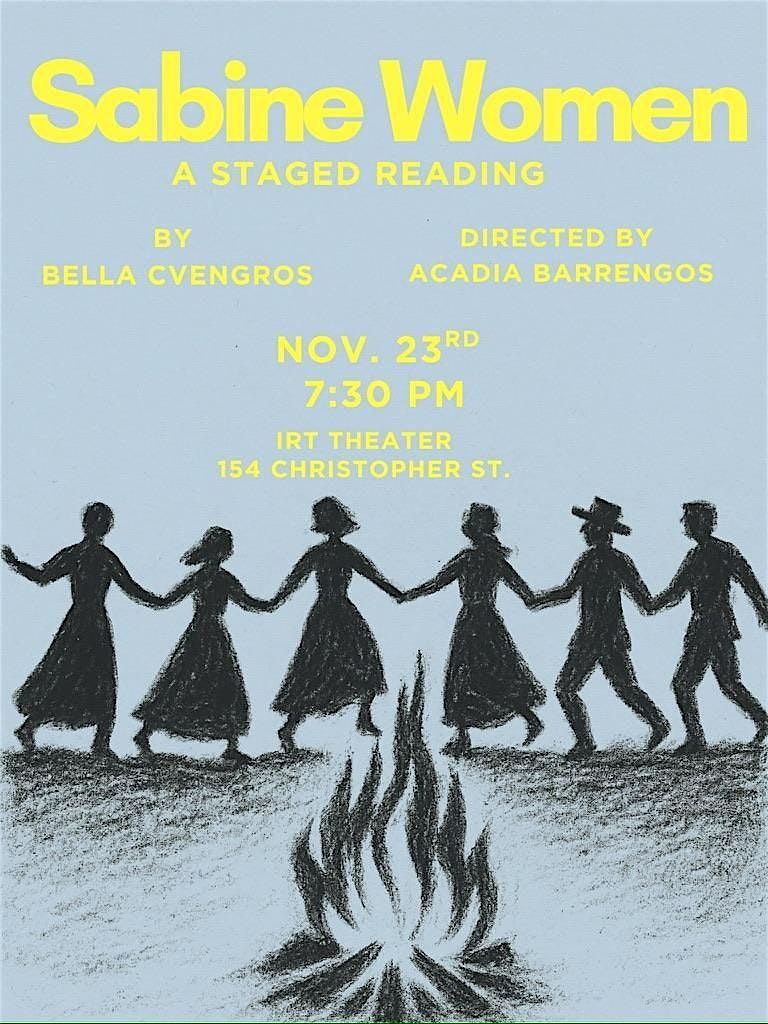 IRT Presents SABINE Women (or Pilgrim Play)