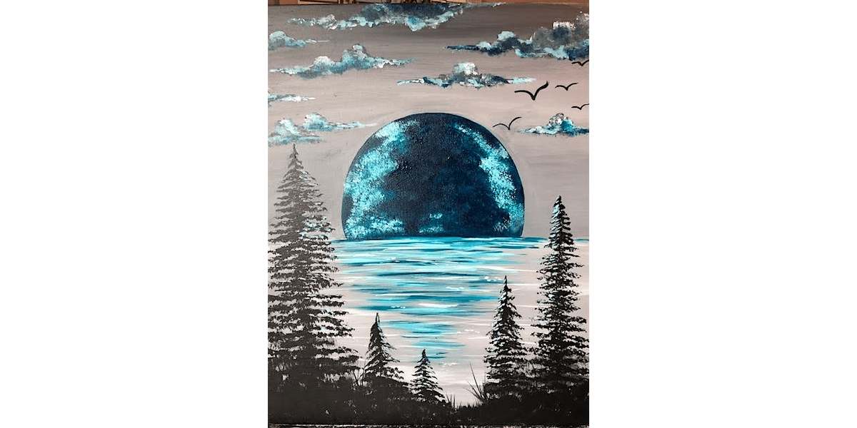 Blue Moon Rising - Paint and Sip in Orange County | Classpop!™ at Pinot ...
