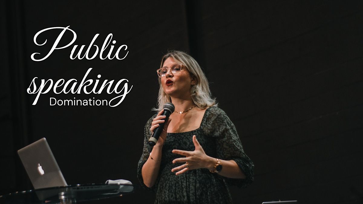 Master Public Speaking in Just 12 Weeks!