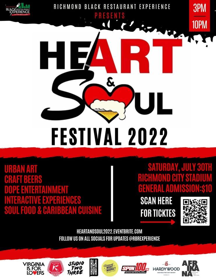 HeART & Soul Fest 2022 City Stadium, Richmond, VA July 30, 2022
