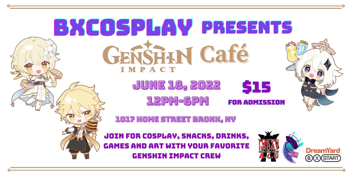 Genshin Impact Cosplay Caf\u00e9