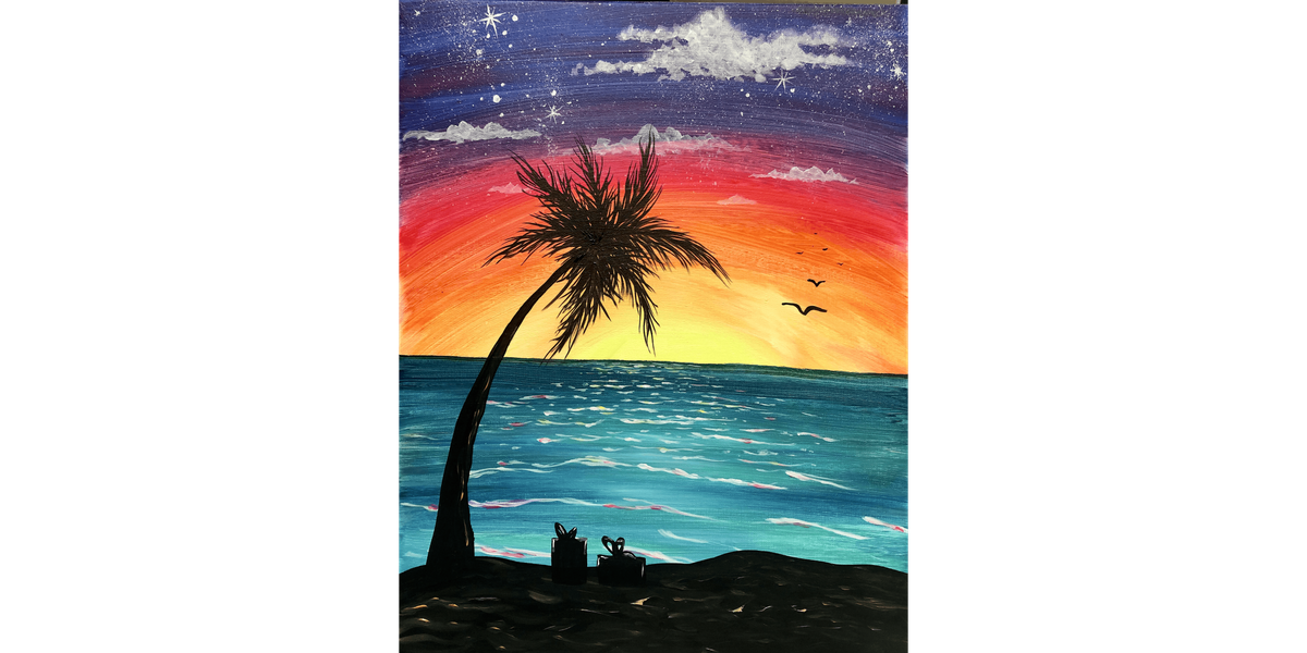 Holiday In Paradise - Paint and Sip in Tyler | Classpop!\u2122