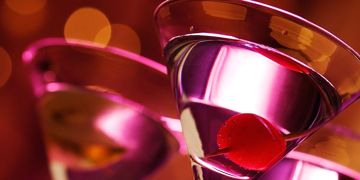 Martinis  and  Fries at Doha Bar Lounge