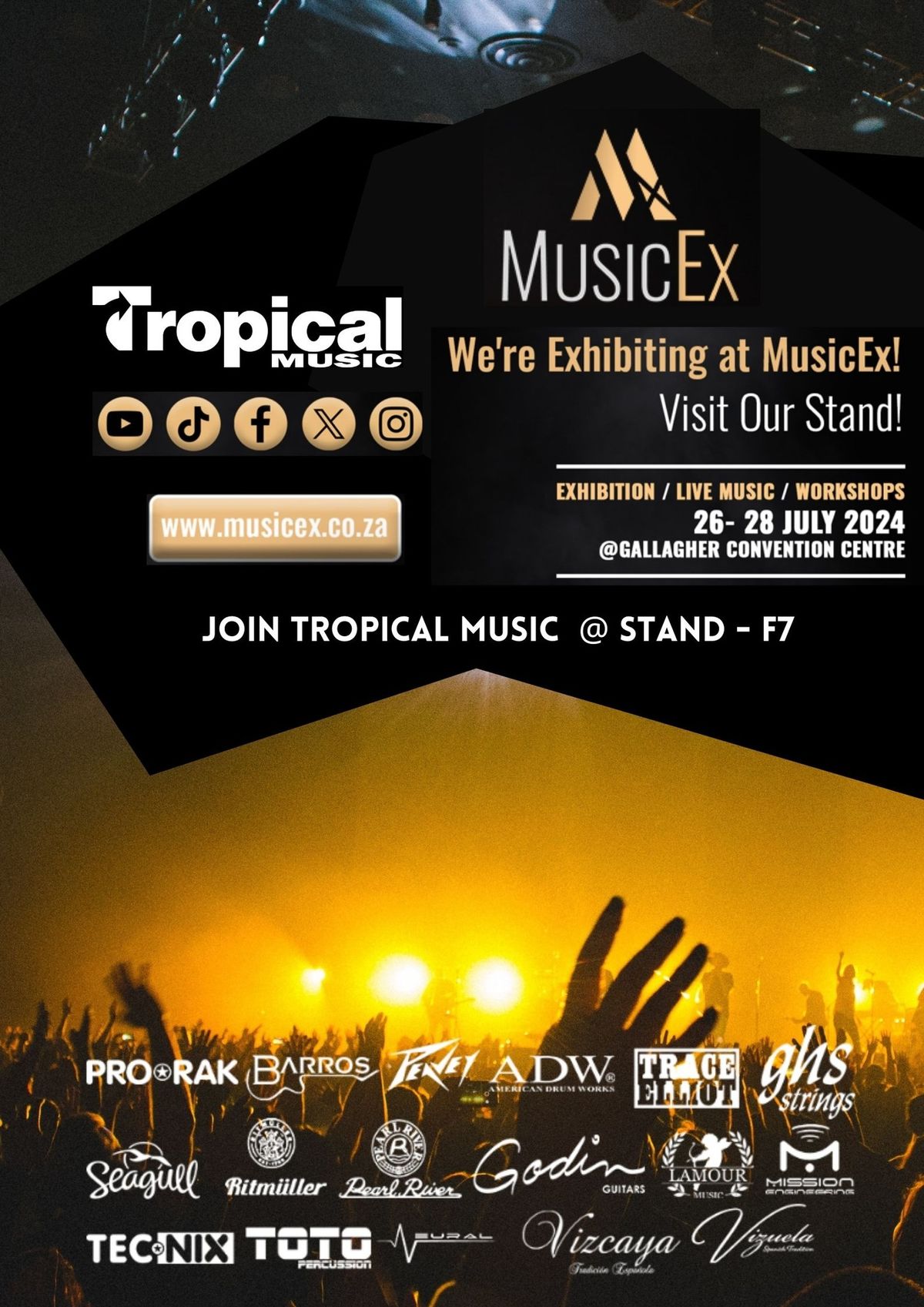 MUSIC EXPO 2024 Gallagher Convention Centre, Midrand, GT July 26, 2024