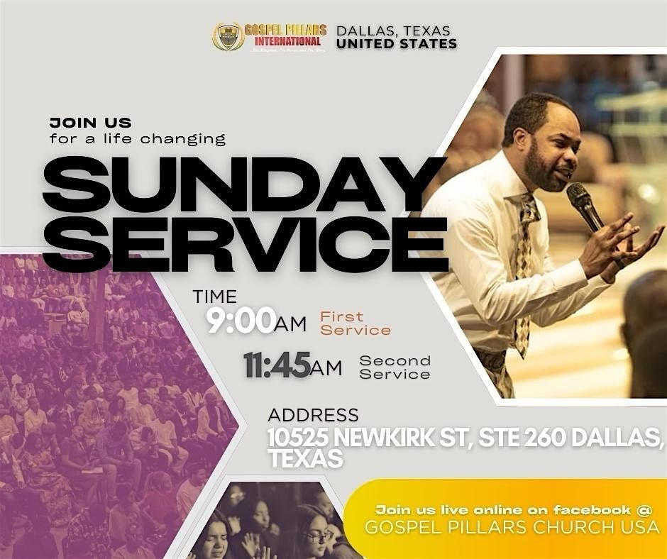 MEGA SUNDAY: At Gospel Pillars Church in Dallas