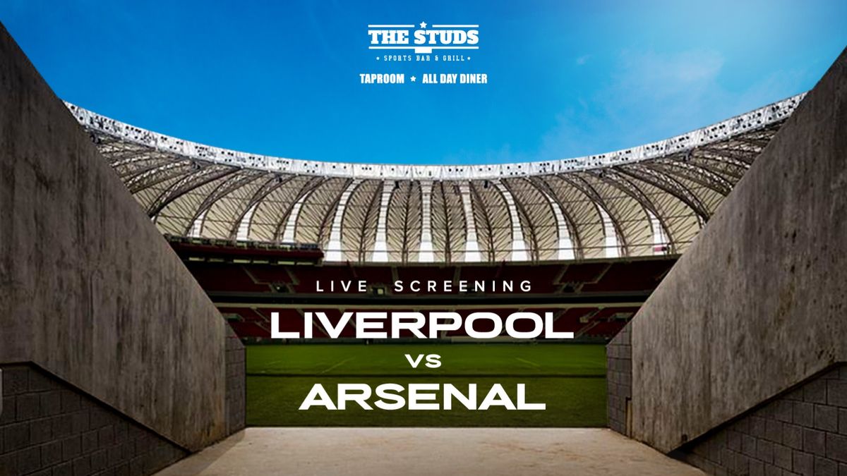 Liverpool vs Arsenal Live screening at The Studs Bellandur