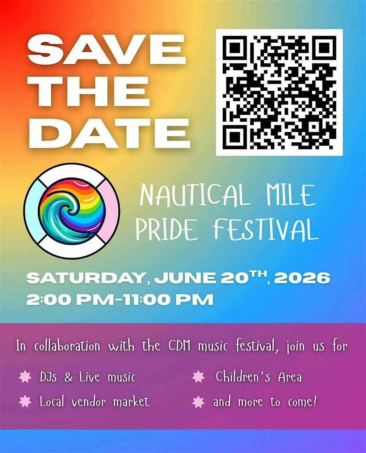 Nautical Mile Pride Fest 2026!