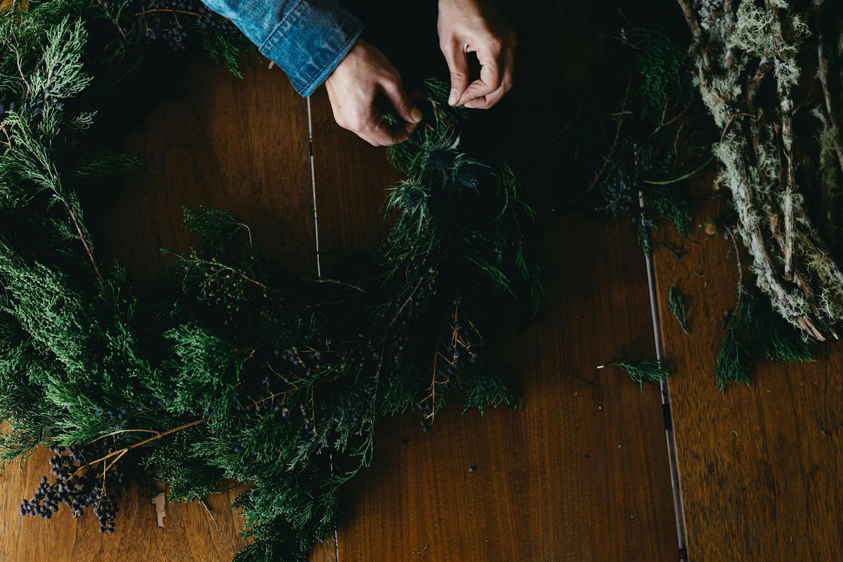 Tis\u2019 The Season: Wreath Workshop with Timberlost