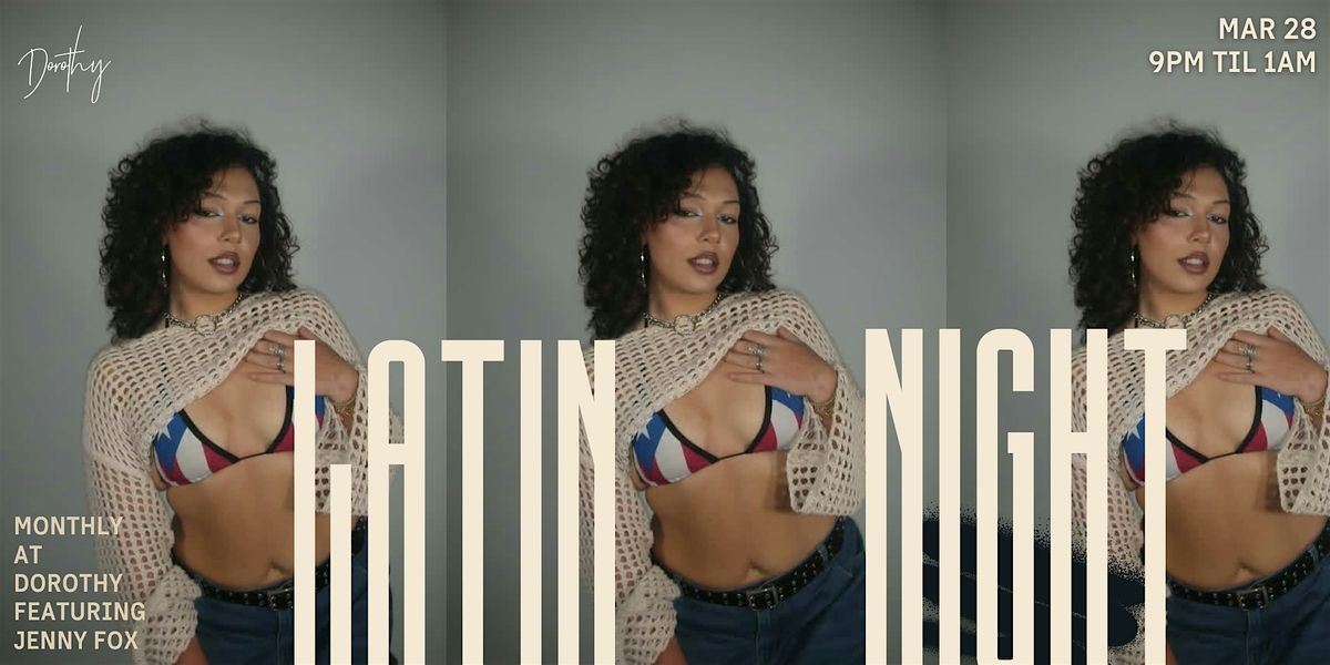 Latin Night: all Latin, all night with Jenny Fox