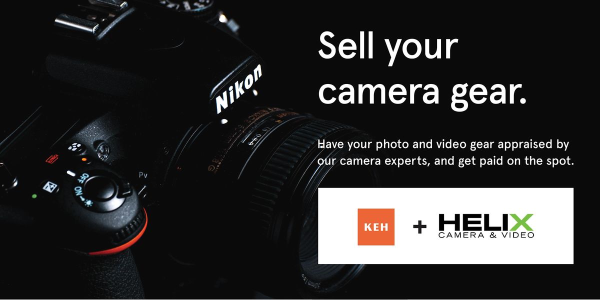 Sell your camera gear (free event) at Helix Camera & Video Helix