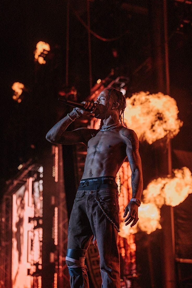 Travis Scott at MetLife Stadium, East Rutherford on 9th October, 2024