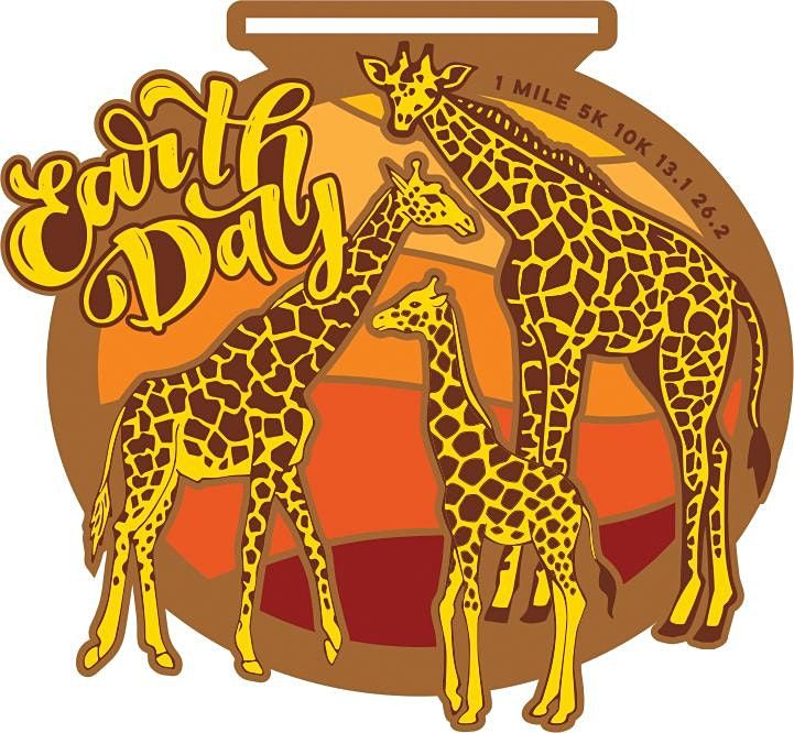 2022 Earth Day 1M 5K 10K 13.1 26.2-Save $2