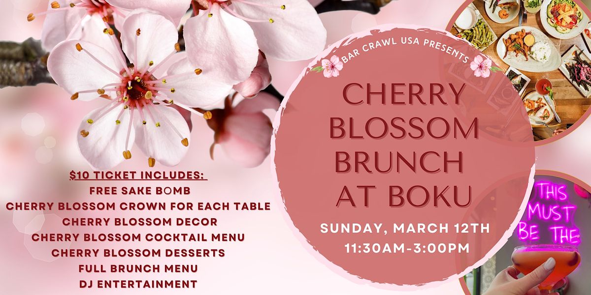 Cherry Blossom Brunch At Boku At Boku Kitchen And Saloon Columbia On cherry-blossom-brunch-at-boku-at-boku-kitchen-and-saloon-columbia-on