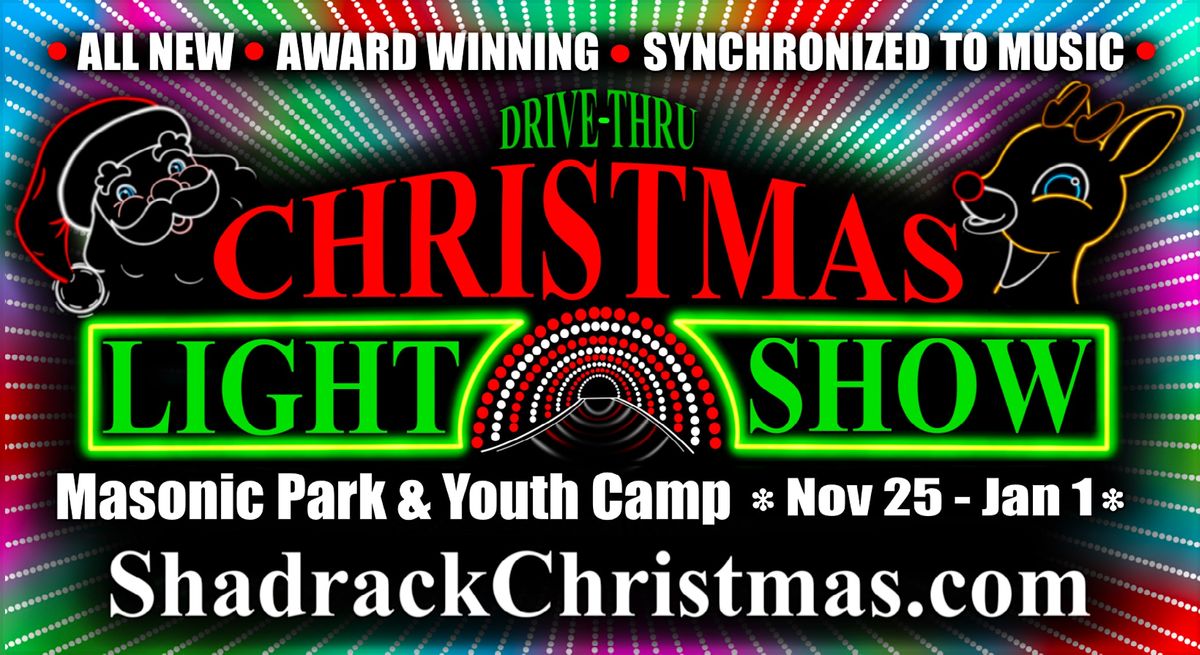 Shadracks Christmas Wonderland Tampa 2022 Masonic Park & Youth Camp