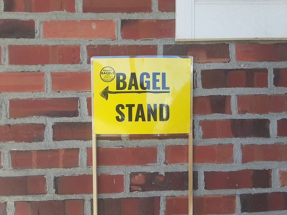 Back Alley Bagel Stand Adam's Bagels, Olympia, WA August 20, 2022
