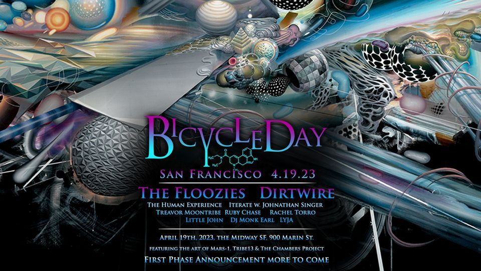Bicycle Day 2023: The Floozies, Dirtwire & More