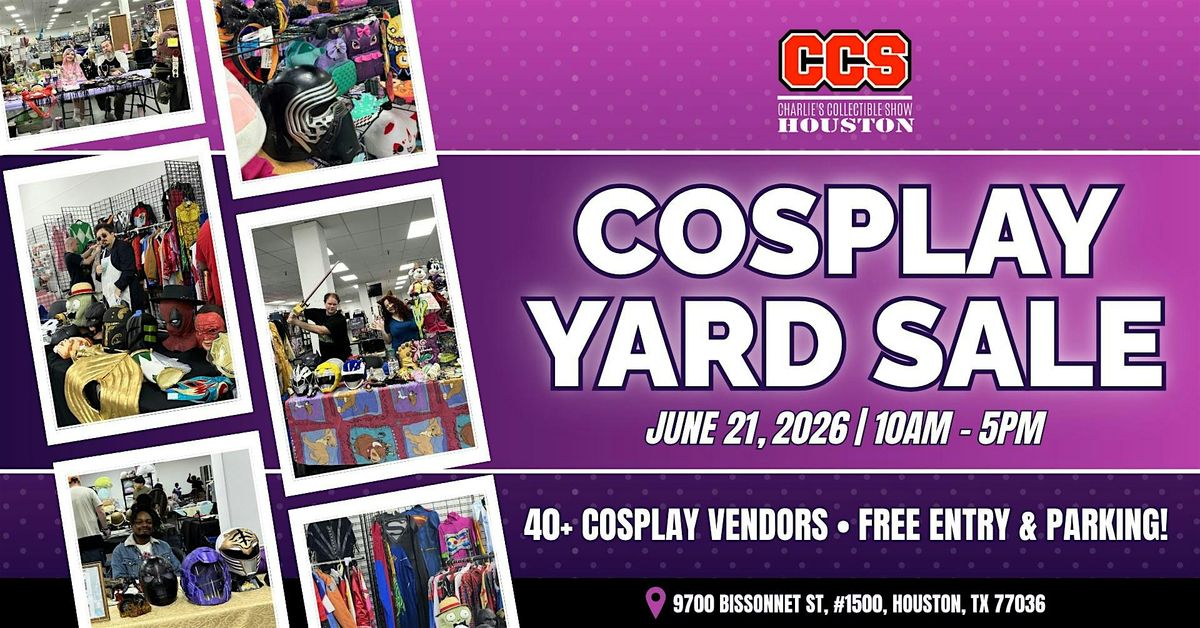 Houston Cosplay Yard Sale