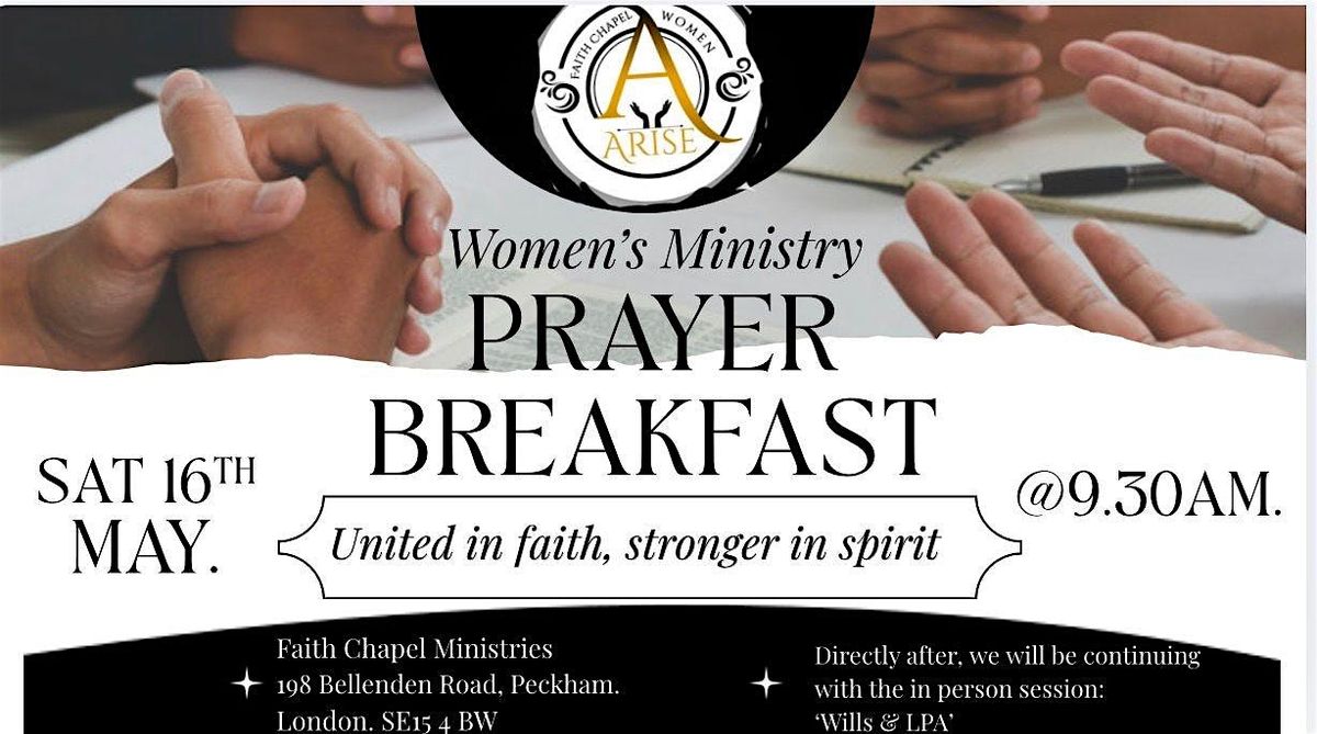 Arise Women\u2019s Prayer Breakfast