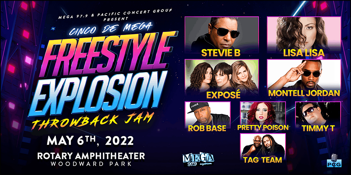 Cinco De Mega Freestyle Explosion Throwback Jam 2022 Rotary