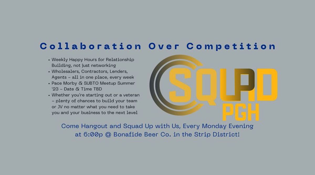 Squad PGH Weekly Meetup