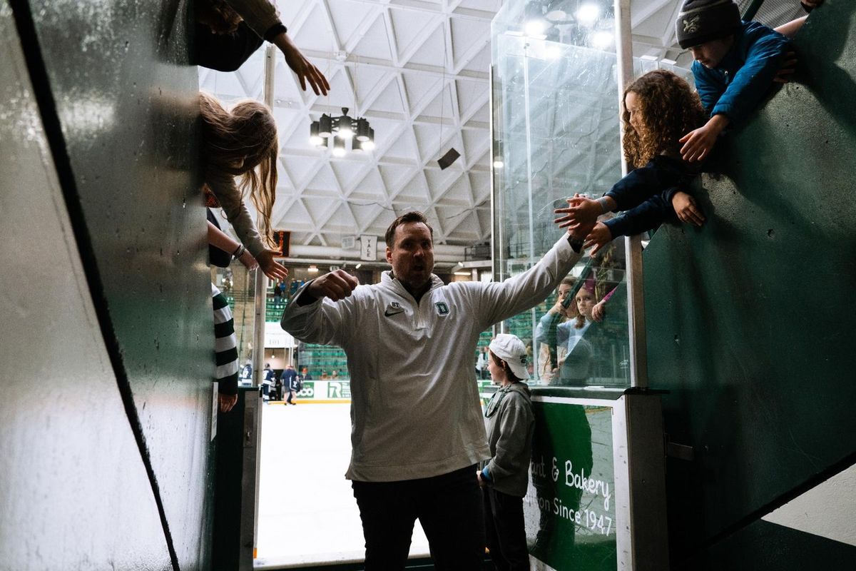 Parking Waterloo Black Hawks at Cedar Rapids RoughRiders