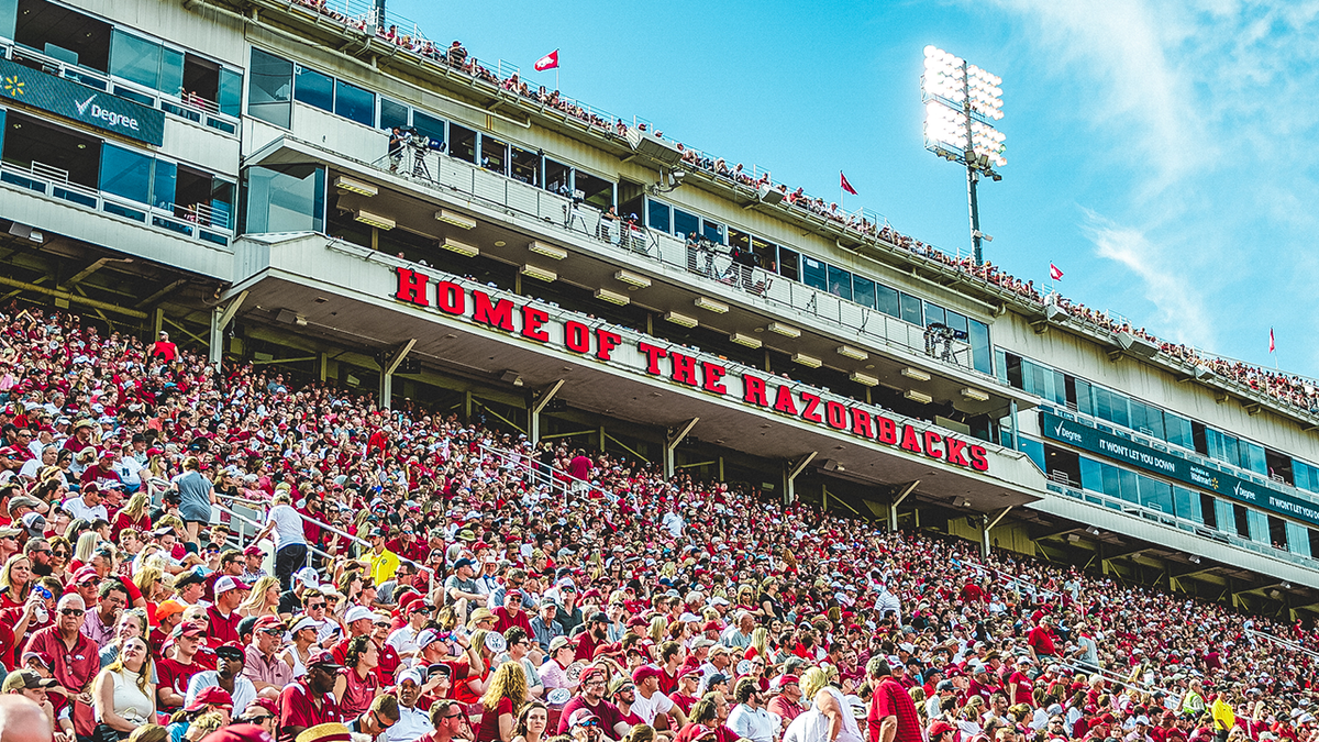 2025 Arkansas Razorbacks Football Season Tickets at Razorback Stadium